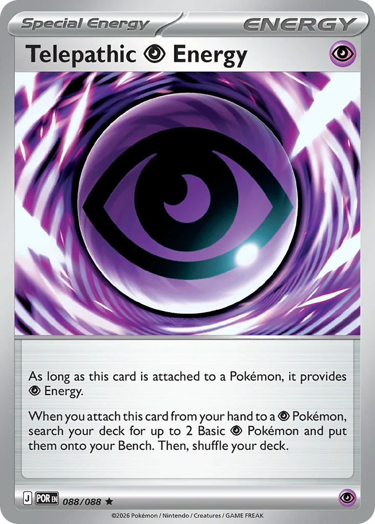 Telepathic Psychic Energy 088/088 Rare