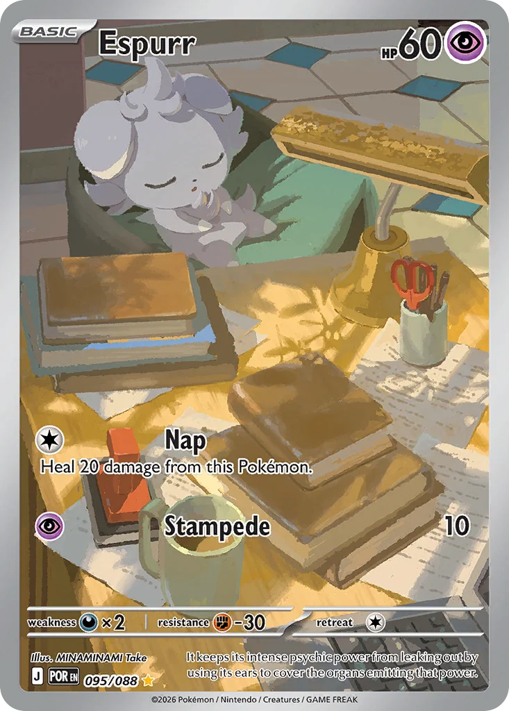 me3-95-5 Espurr 095/088 Illustration rare