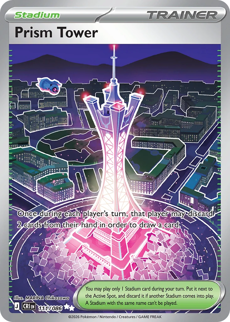 Prism Tower 111/086 Ultra rare