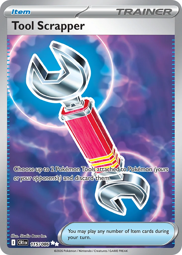 Tool Scrapper 115/086 Ultra rare