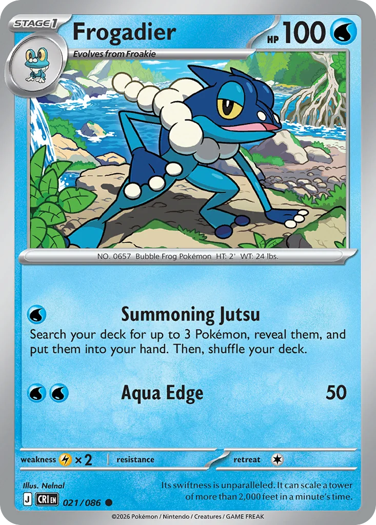 Frogadier 021/086 Common