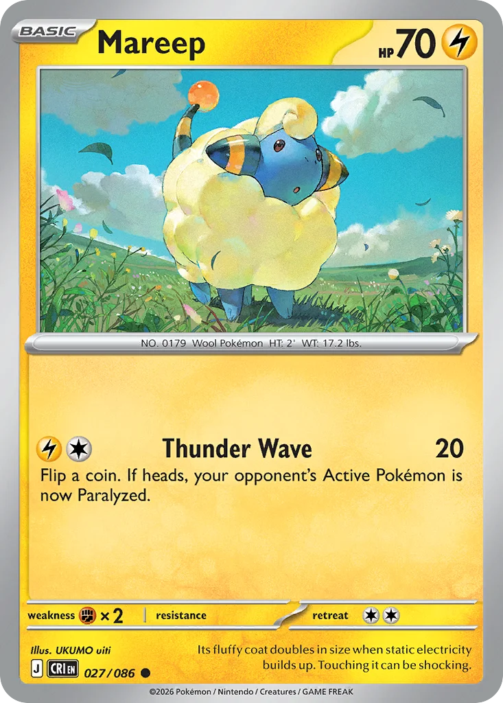 Mareep 027/086 Common