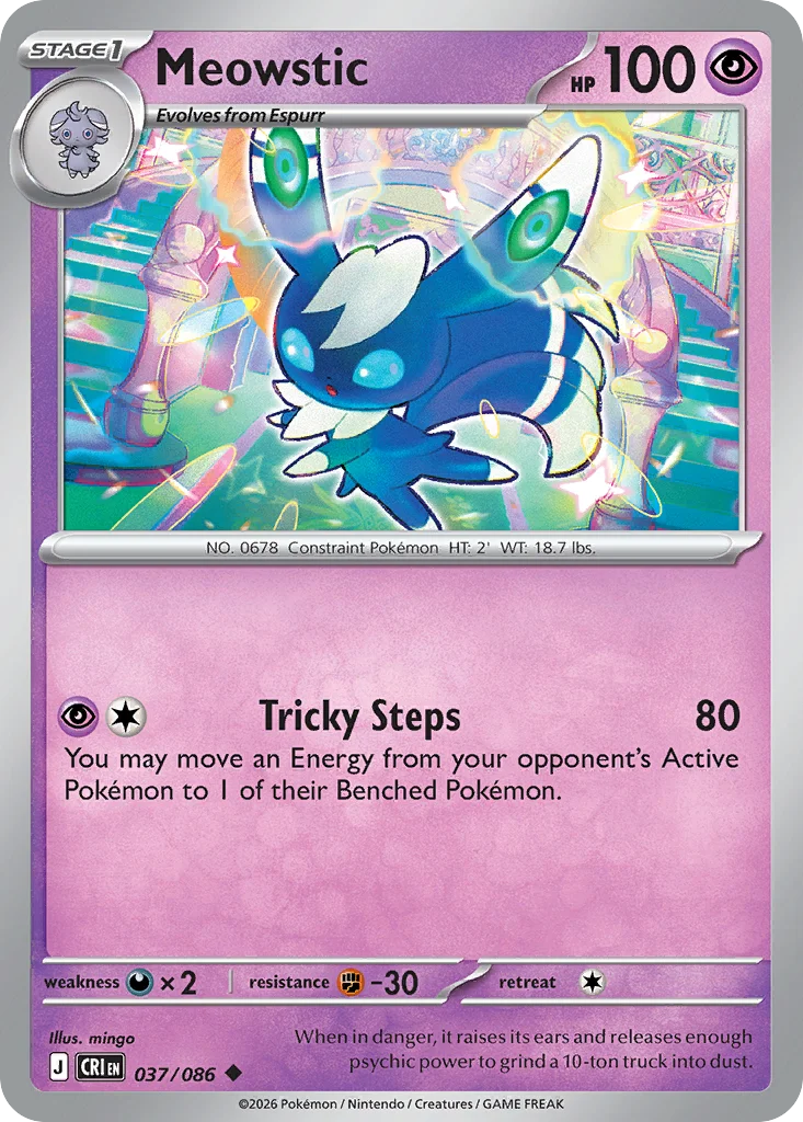me4-37 Meowstic 037/086 Uncommon
