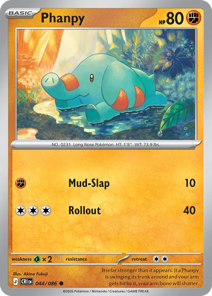 Phanpy 044/086 Common