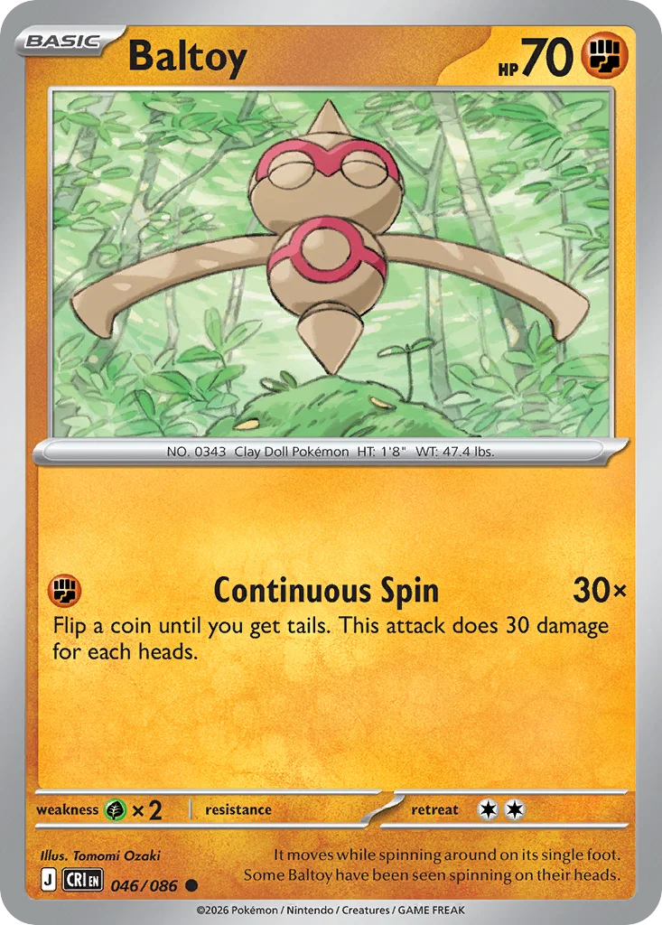 me4-46 Baltoy 046/086 Common