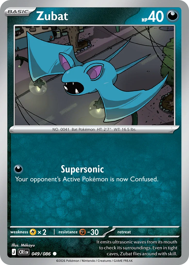 me4-49 Zubat 049/086 Common