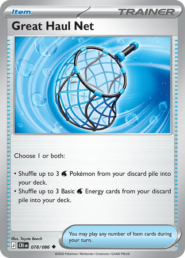 Great Haul Net 078/086 Uncommon