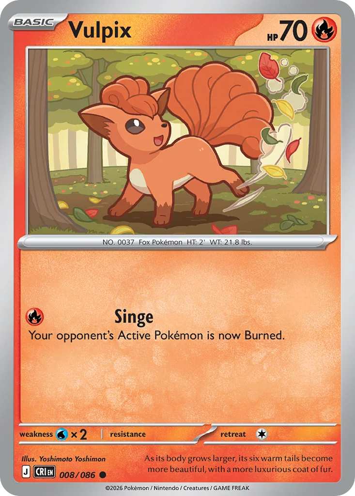 Vulpix 008/086 Common