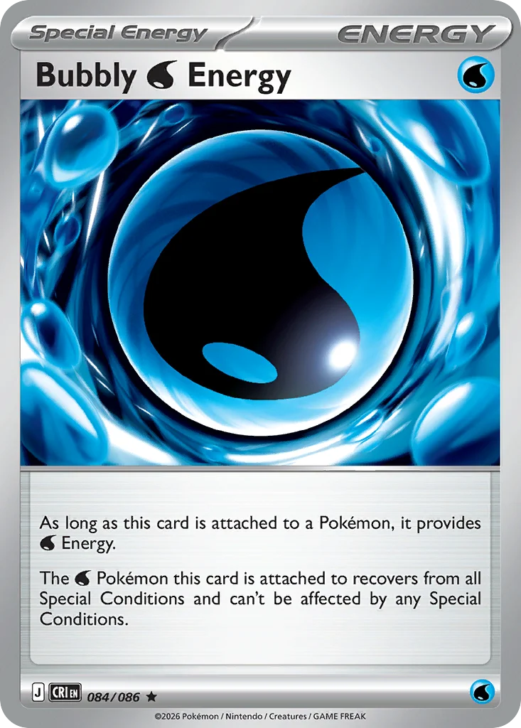 Bubbly Water Energy 084/086 Rare
