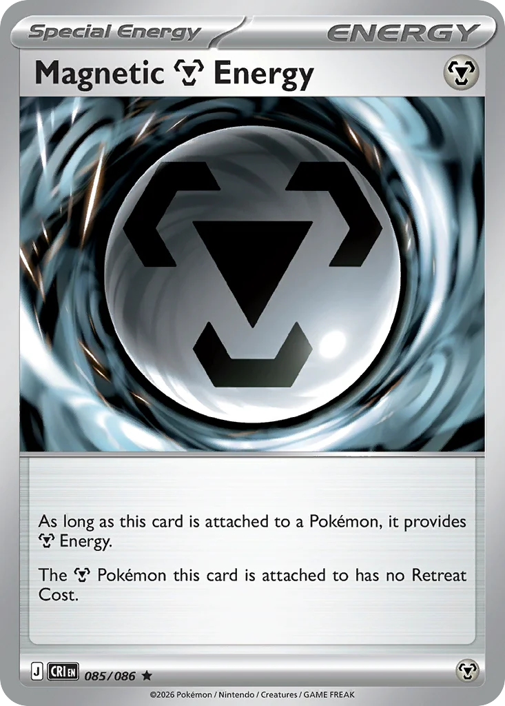 Magnetic Metal Energy 085/086 Rare