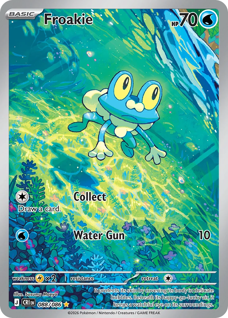 Froakie 088/086 Illustration rare