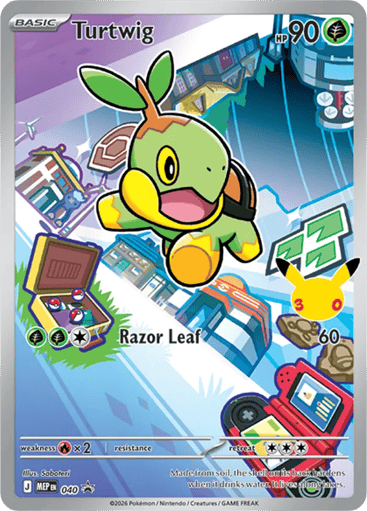 mep040 Turtwig MEP040 Promo