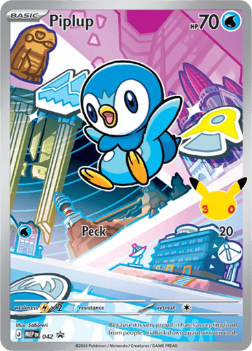 mep042 Piplup MEP042 Promo