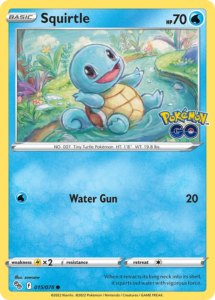 pgo-15 Squirtle 015/078 Common