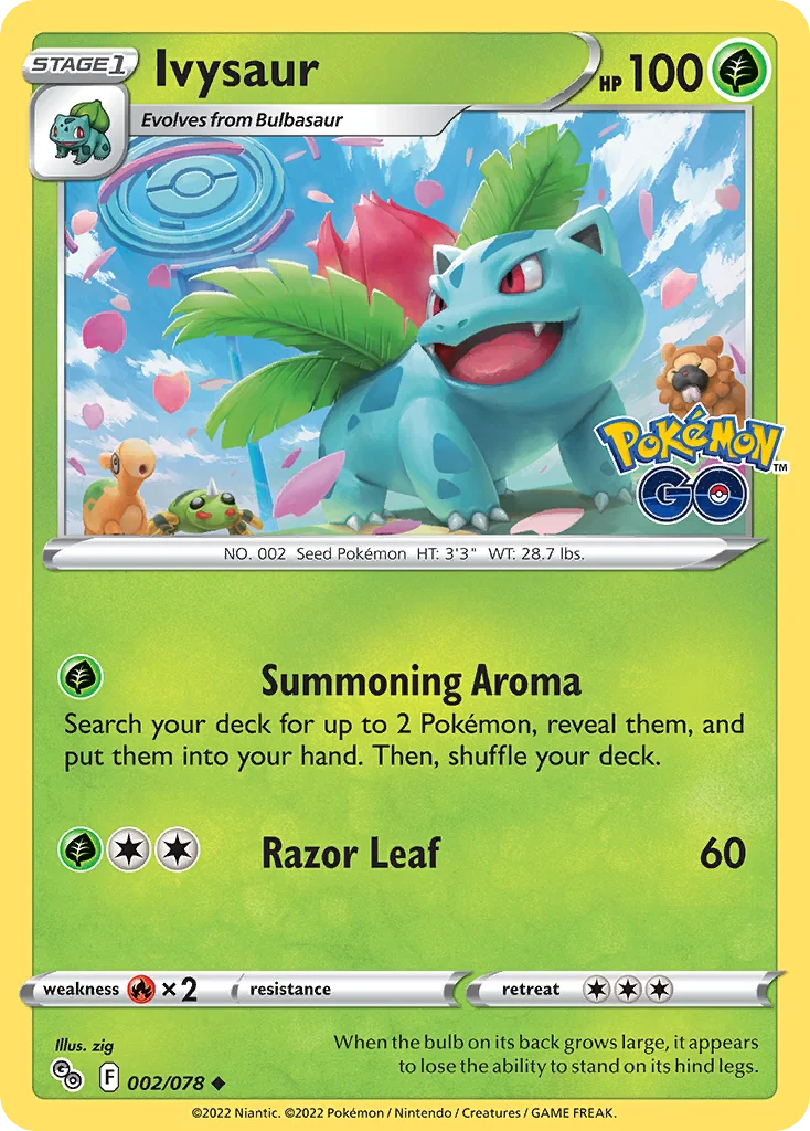 pgo-2 Ivysaur 002/078 Uncommon