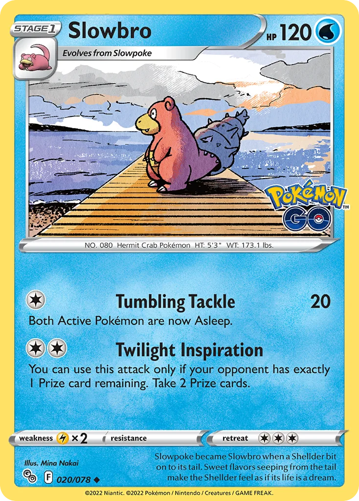 pgo-20 Slowbro 020/078 Uncommon