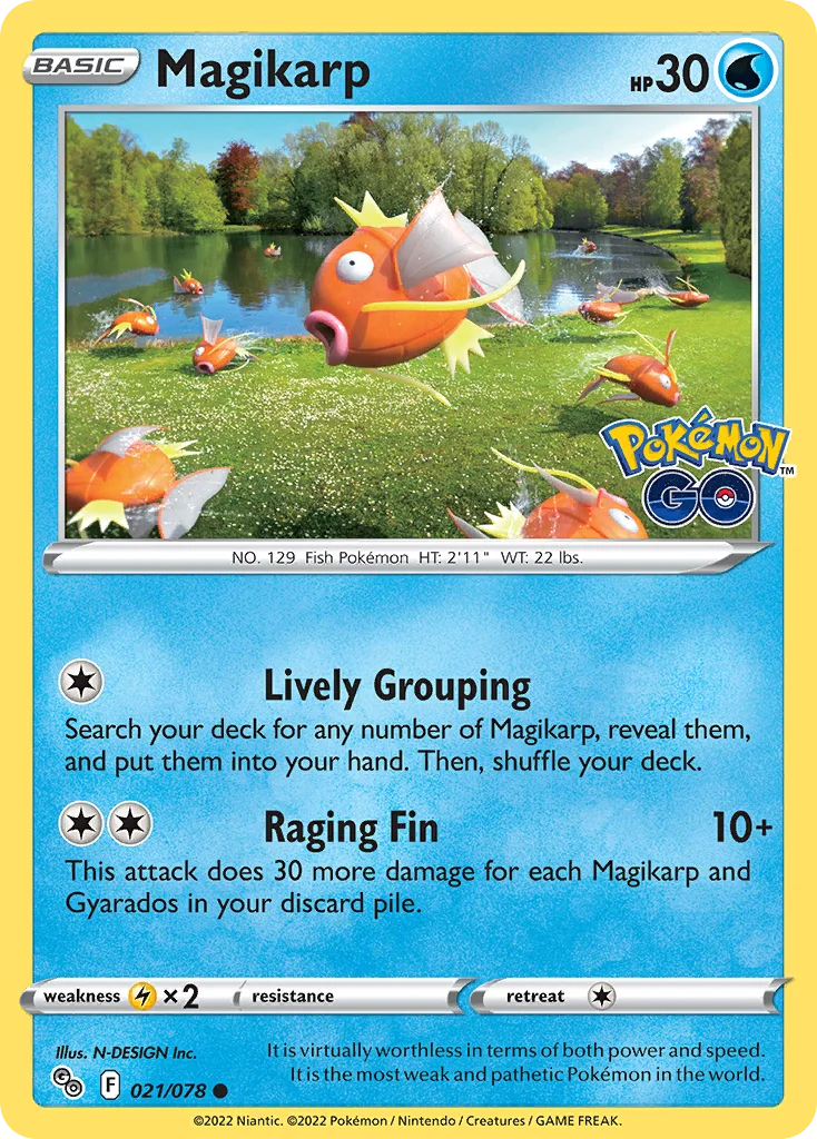 pgo-21 Magikarp 021/078 Common