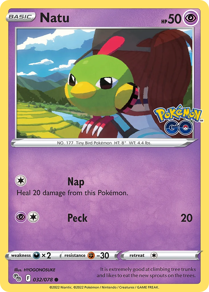 pgo-32 Natu 032/078 Common