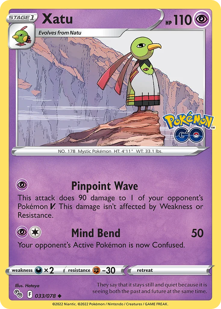 pgo-33 Xatu 033/078 Uncommon