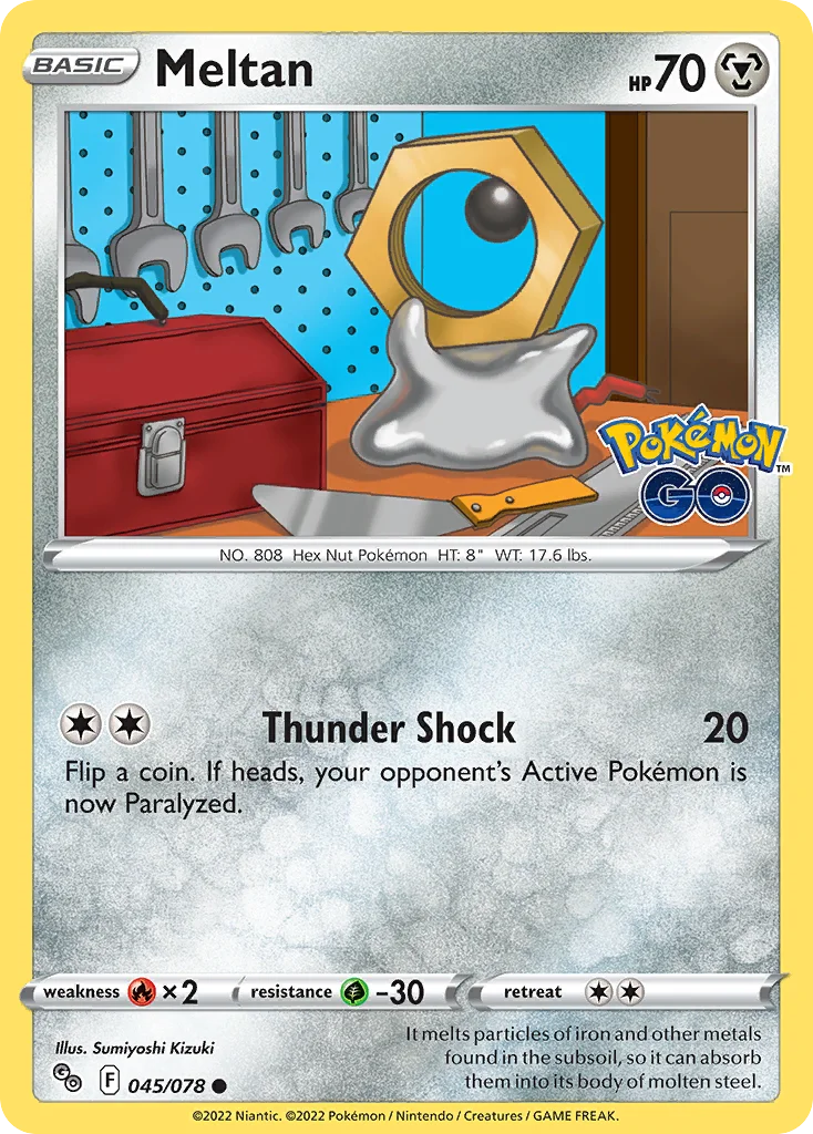 pgo-45 Meltan 045/078 Common
