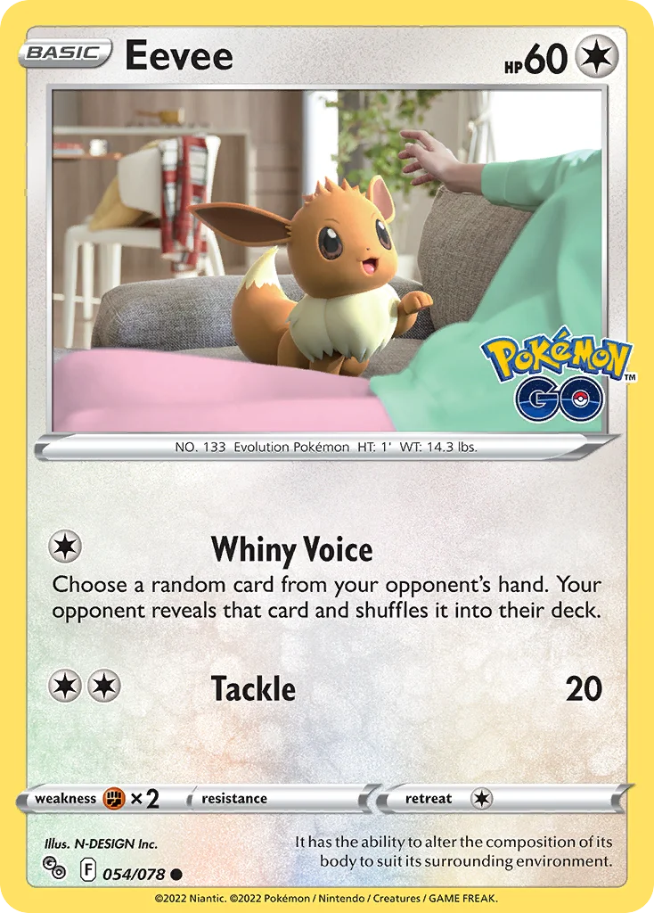 pgo-54 Eevee 054/078 Common