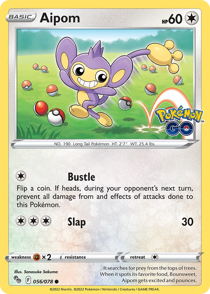 pgo-56 Aipom 056/078 Common
