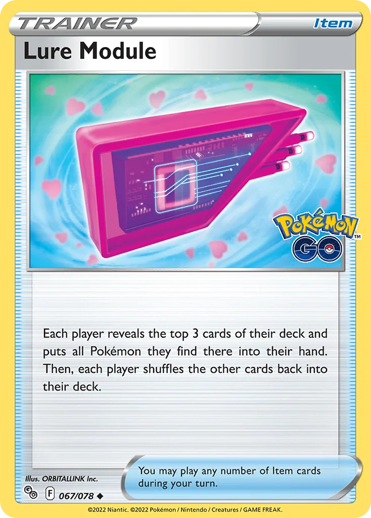 pgo-67 Lure Module 067/078 Uncommon