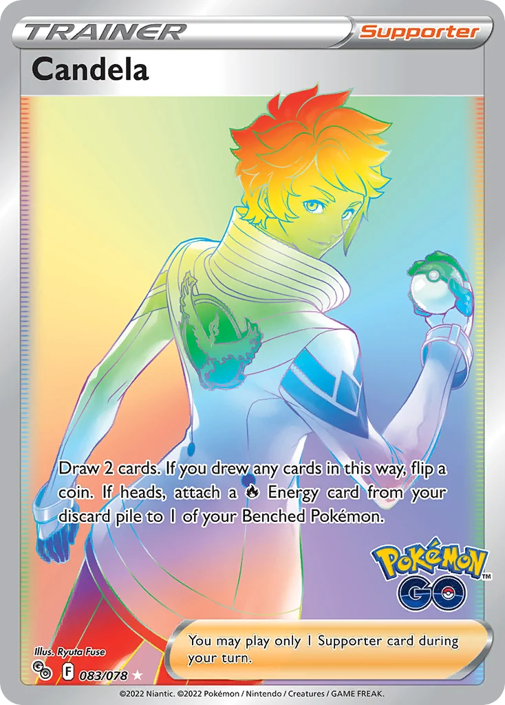 Candela 083/078 Rare rainbow