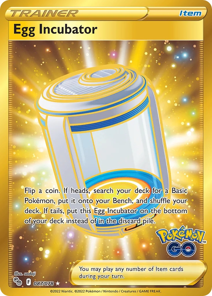 Egg Incubator 087/078 Rare secret