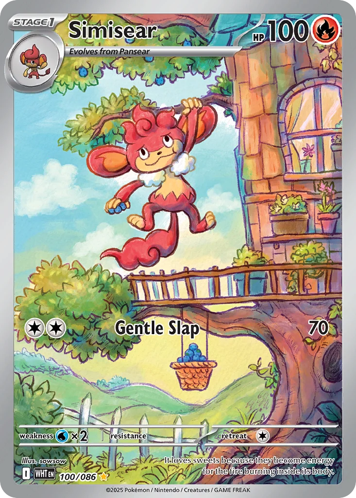 Simisear 100/086 Illustration rare