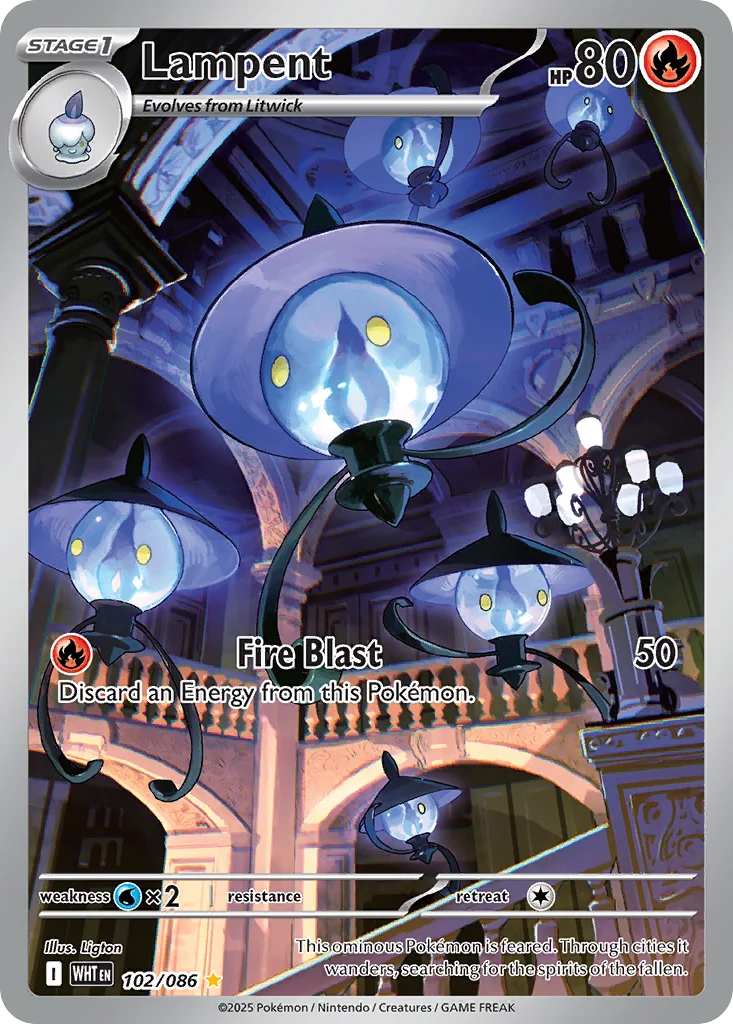 Lampent 102/086 Illustration rare