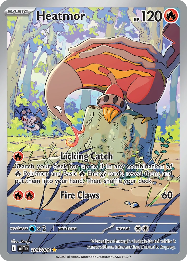 Heatmor 104/086 Illustration rare