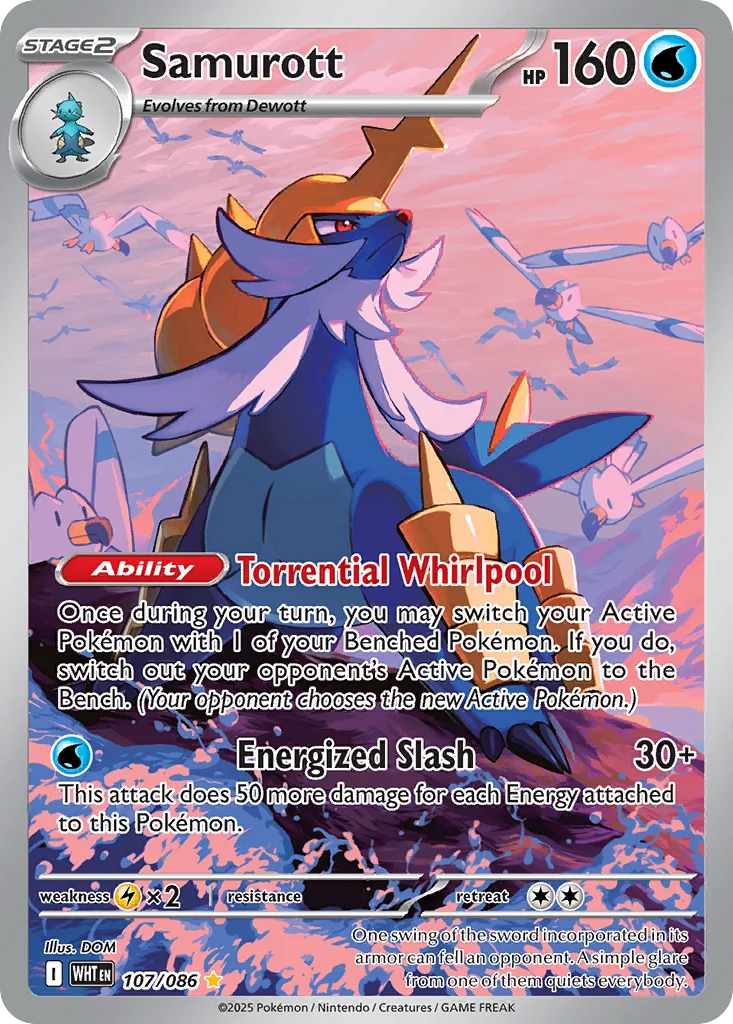 Samurott 107/086 Illustration rare
