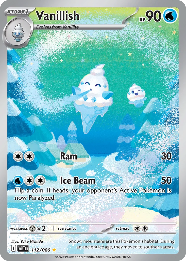 Vanillish 112/086 Illustration rare