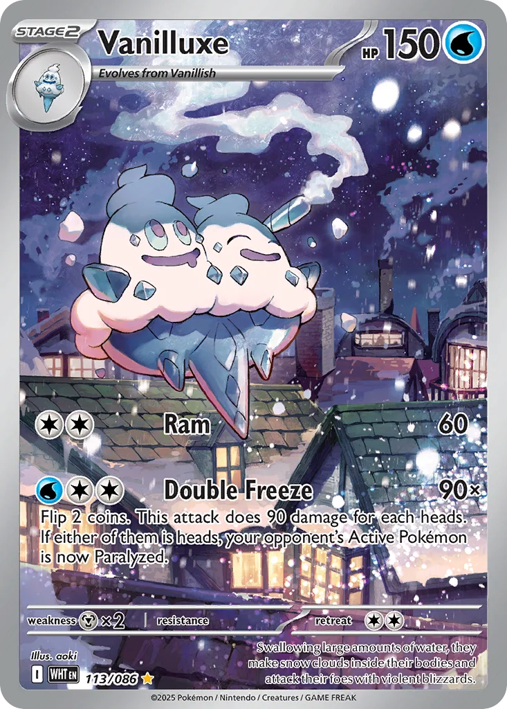 Vanilluxe 113/086 Illustration rare