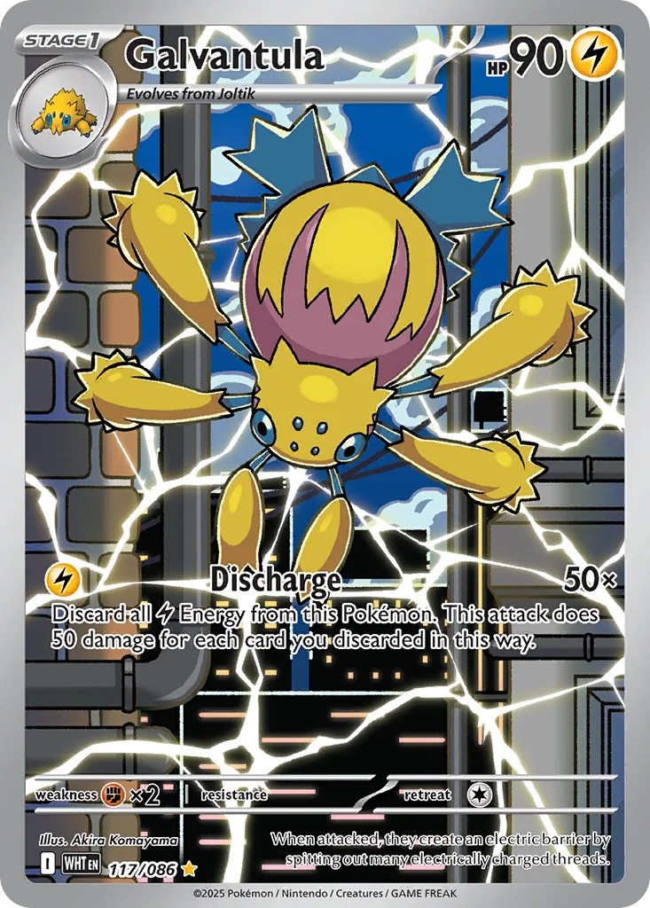 Galvantula 117/086 Illustration rare