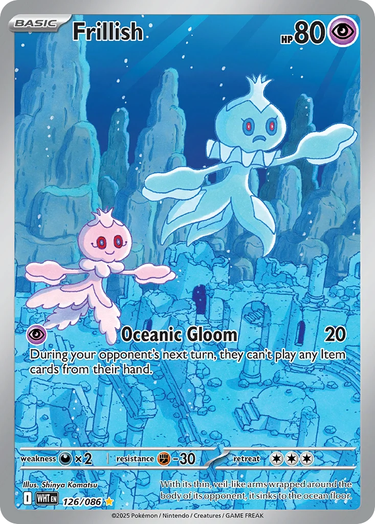Frillish 126/086 Illustration rare