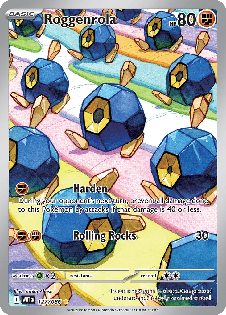 Roggenrola 127/086 Illustration rare