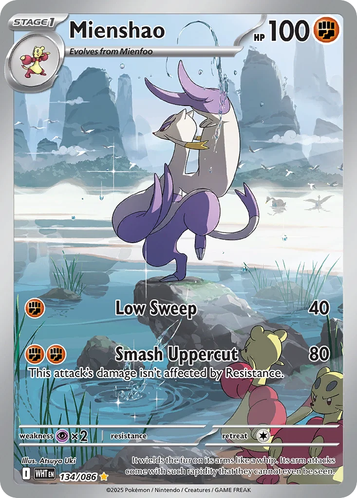 Mienshao 134/086 Illustration rare