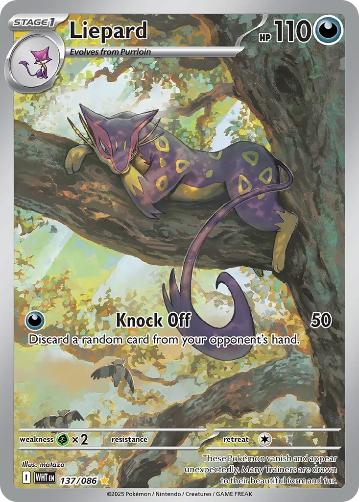 Liepard 137/086 Illustration rare