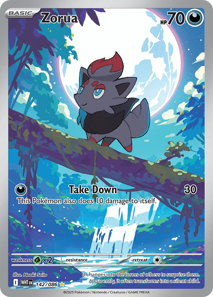 Zorua 142/086 Illustration rare