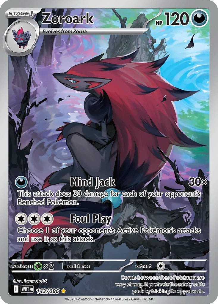 Zoroark 143/086 Illustration rare