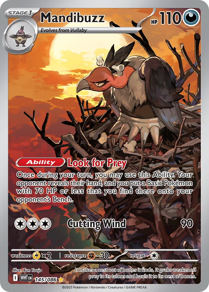 Mandibuzz 145/086 Illustration rare