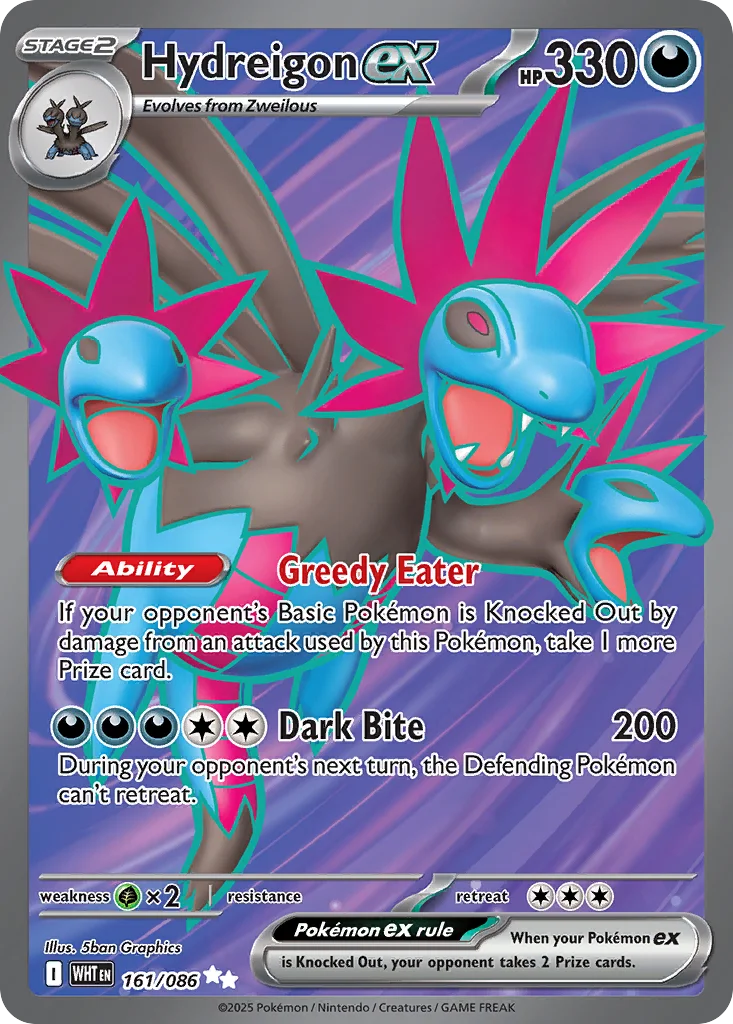 Hydreigon ex 161/086 Ultra rare