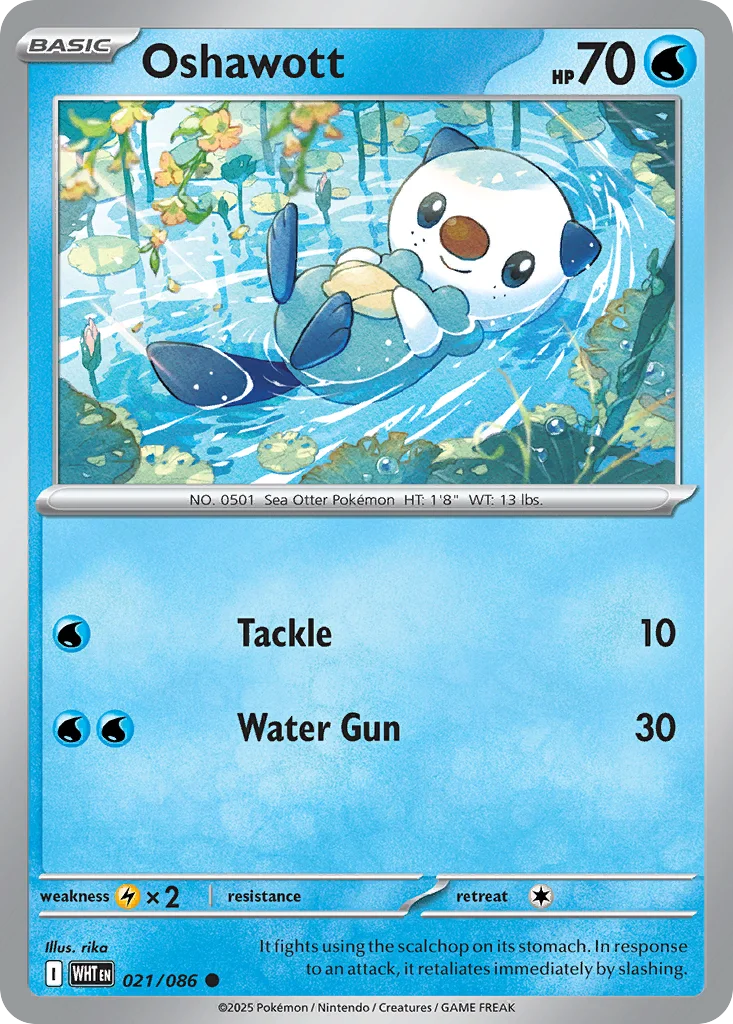 Oshawott 021/086 Common