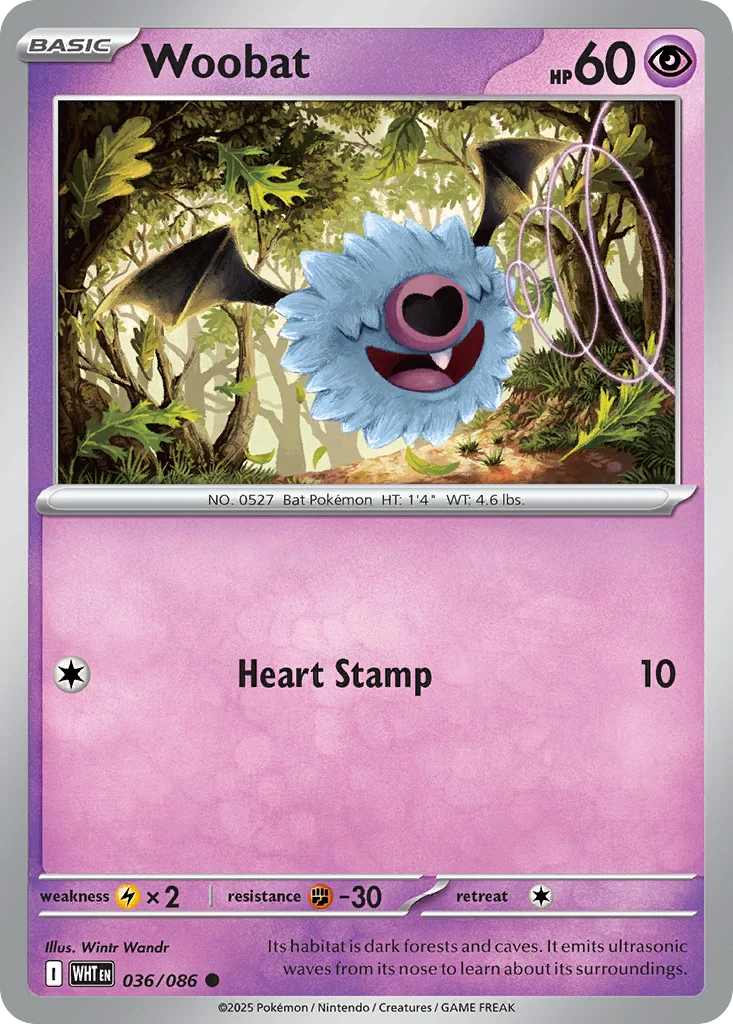 Woobat 036/086 Common