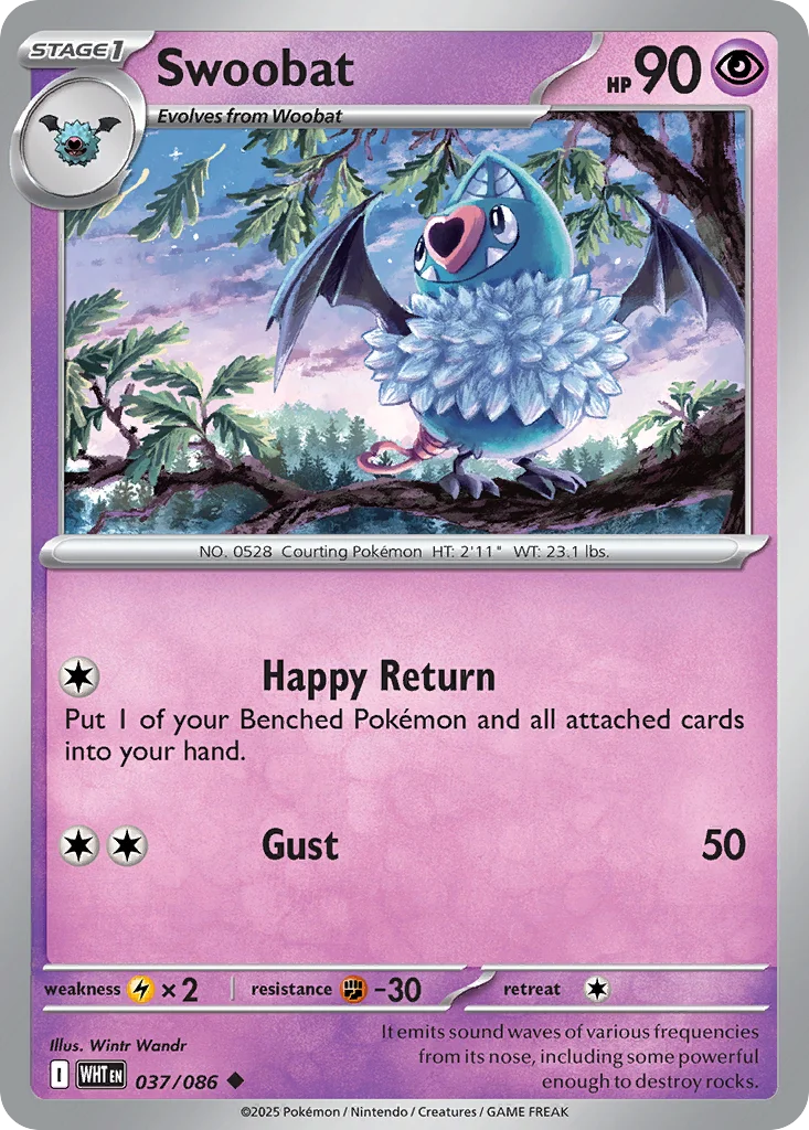 Swoobat 037/086 Uncommon
