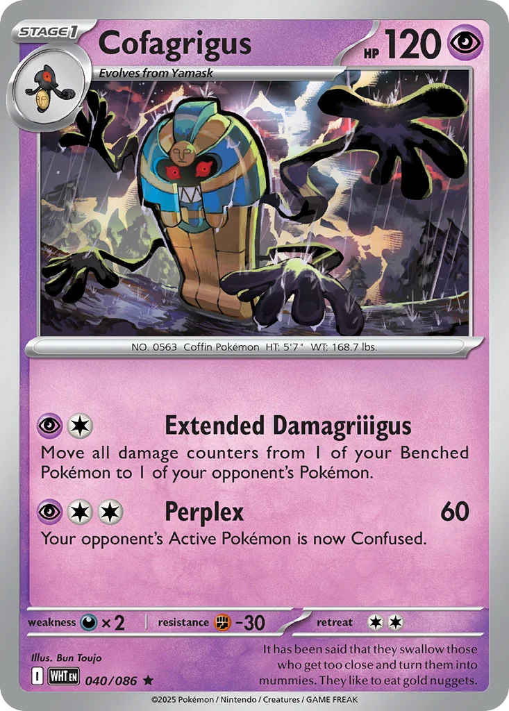 Cofagrigus 040/086 Rare