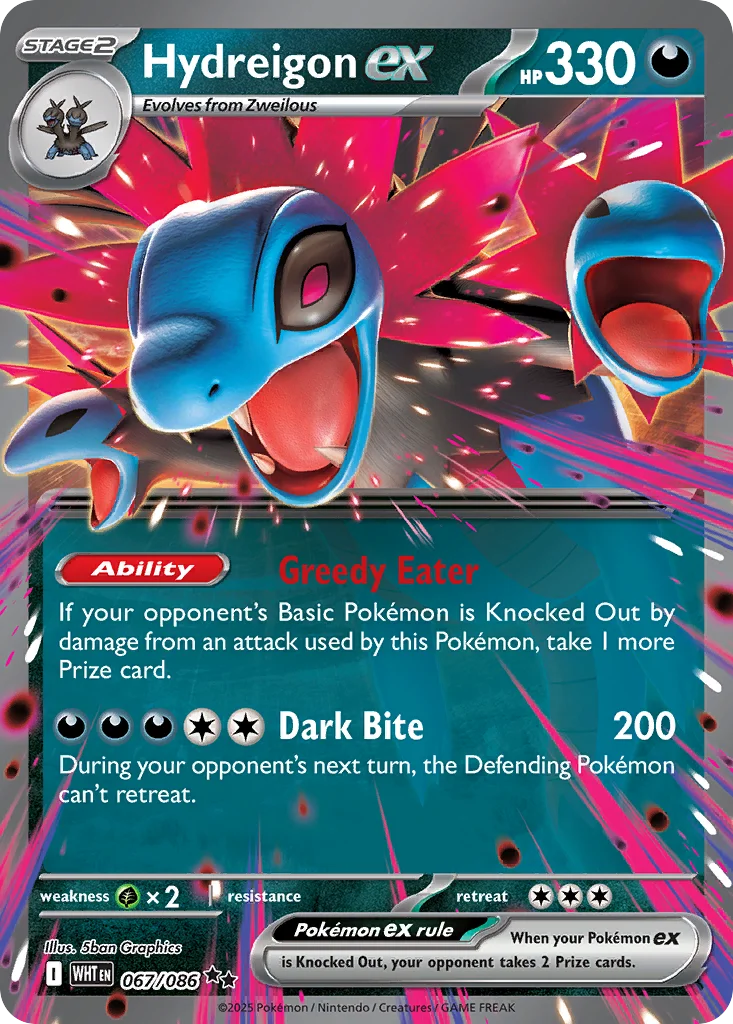 Hydreigon ex 067/086 Double rare