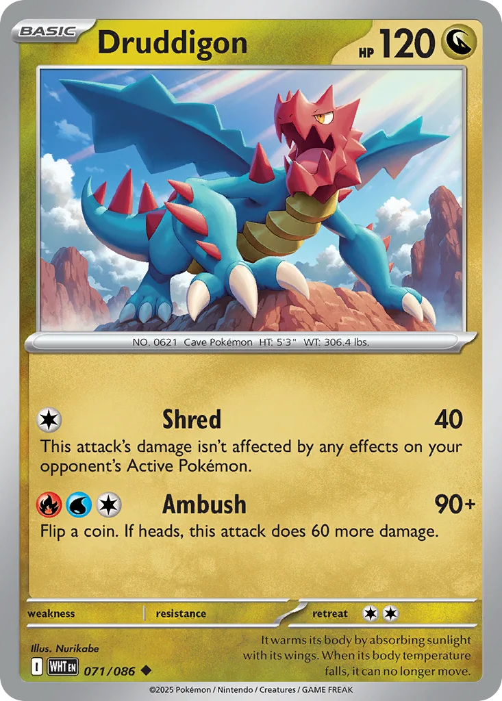 Druddigon 071/086 Uncommon